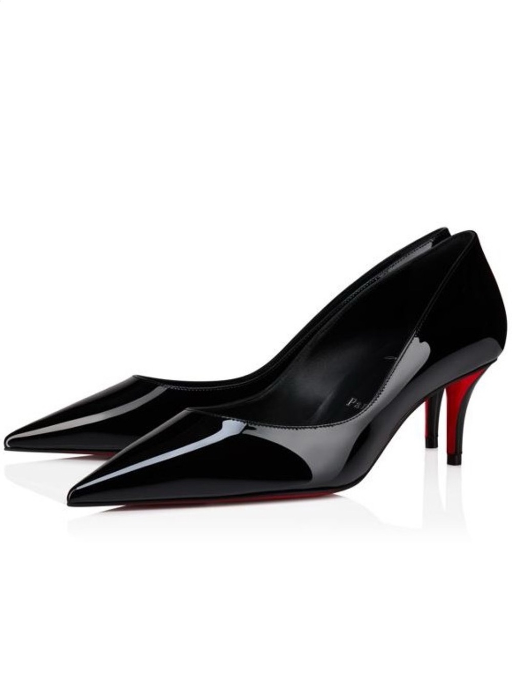 Christian Louboutin Miss Z 60 Patent Pump. Black